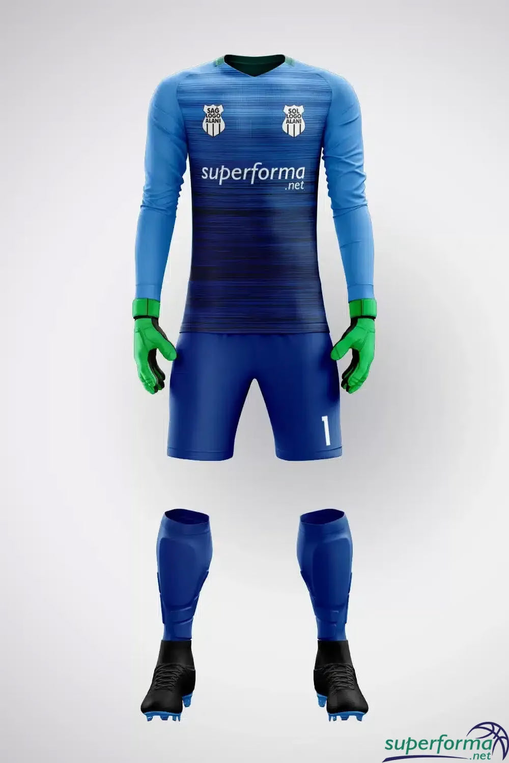 Sax Turkuaz Kaleci Forması