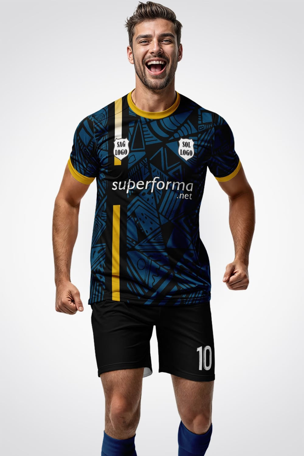 Yeşil Pro Halı Saha Forma - Görsel 2