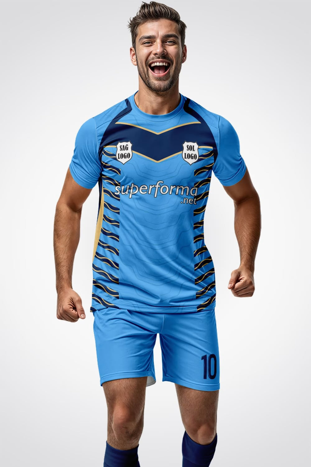 Blue Wings 2026 Halı Saha Forma - Görsel 2