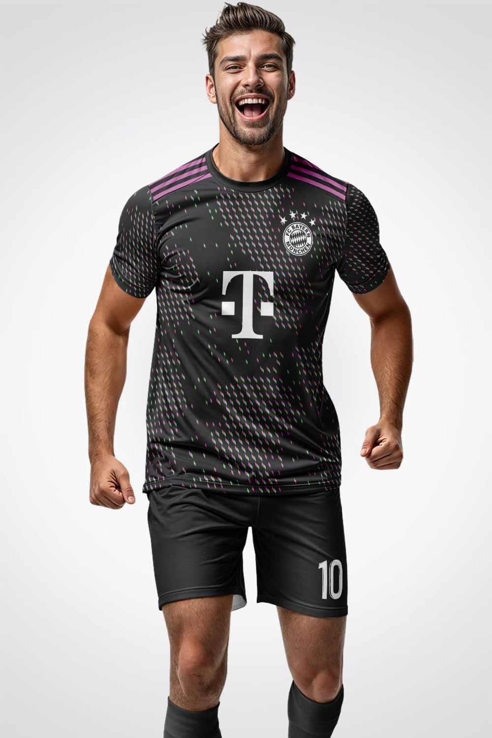 Bayern Munich Black Futbol Forması