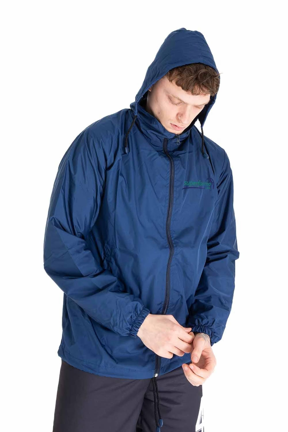 Lacivert Yağmurluk - Görsel 2