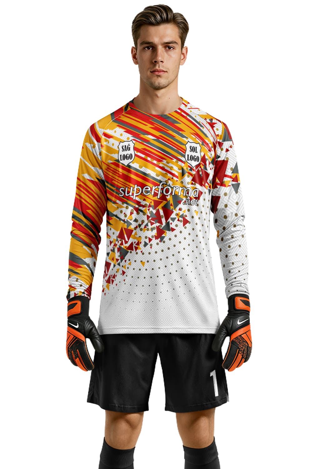 White Dream Kaleci Forması - Forma Yap