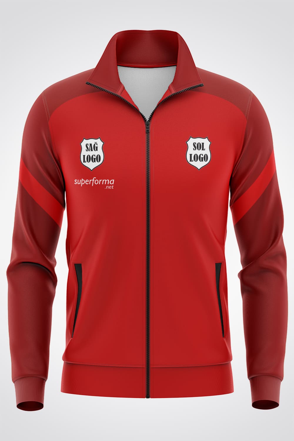 Kırmızı Bordo Eşofman - Forma Yap