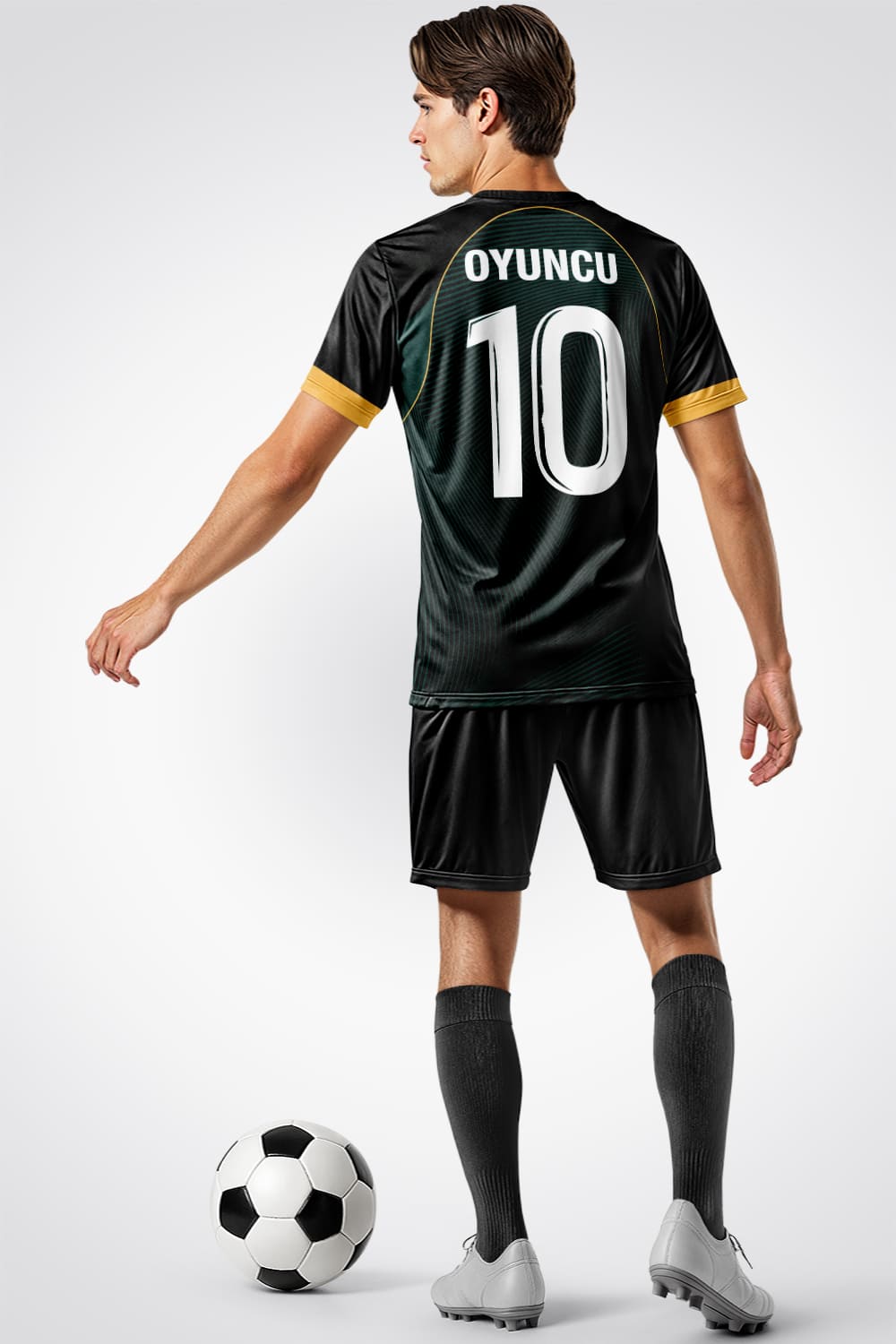 Dark Pro Gold Halı Saha Forma - Forma Yap