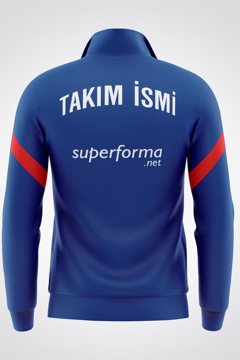 Lacivert Kırmızı Eşofman - Forma Yap