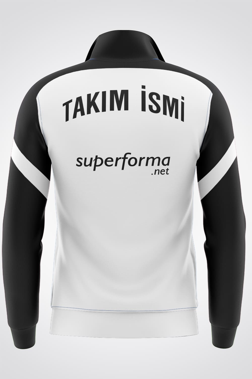 Siyah Beyaz Eşofman - Forma Yap