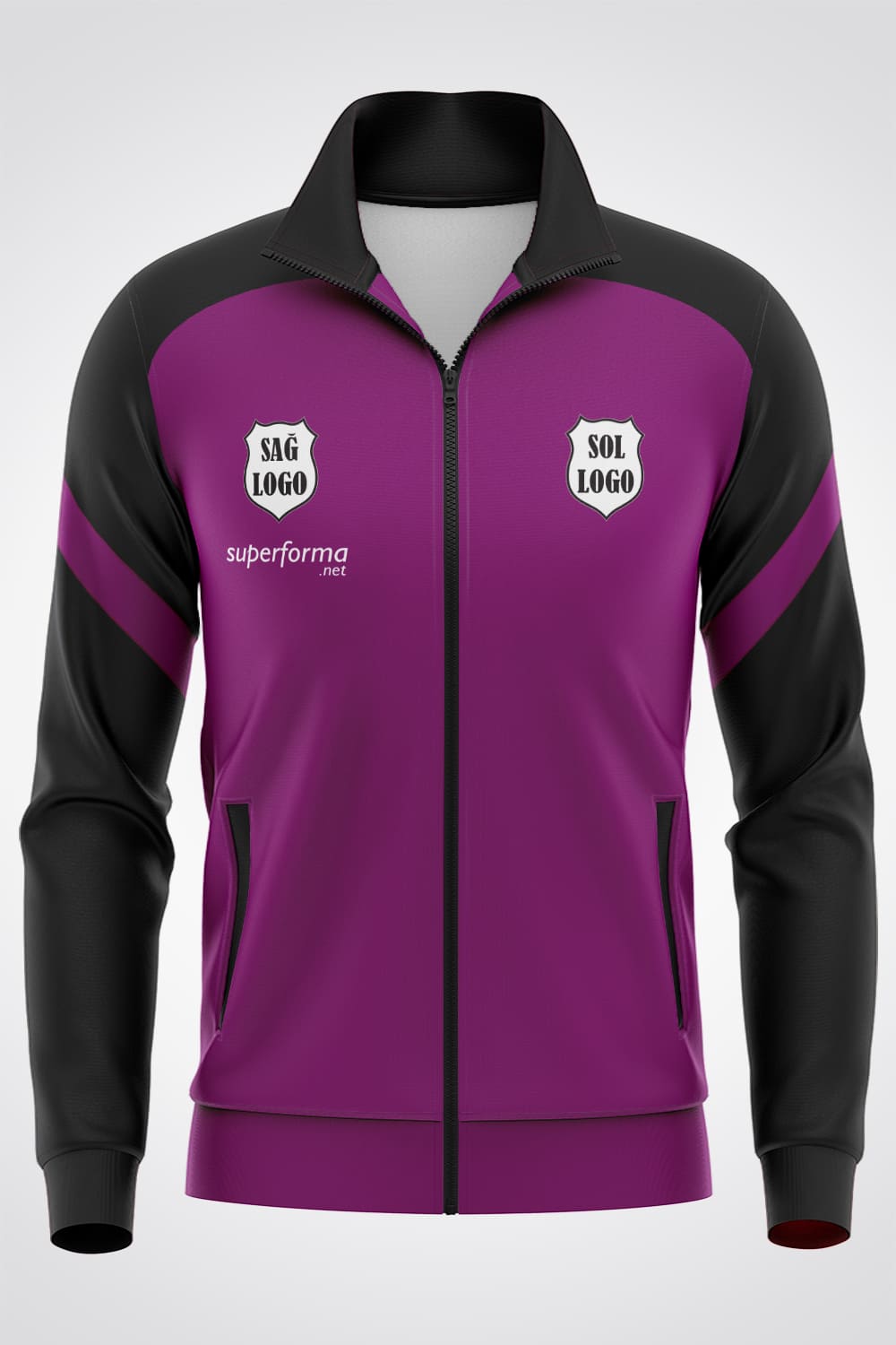 Mor Siyah Eşofman - Forma Yap