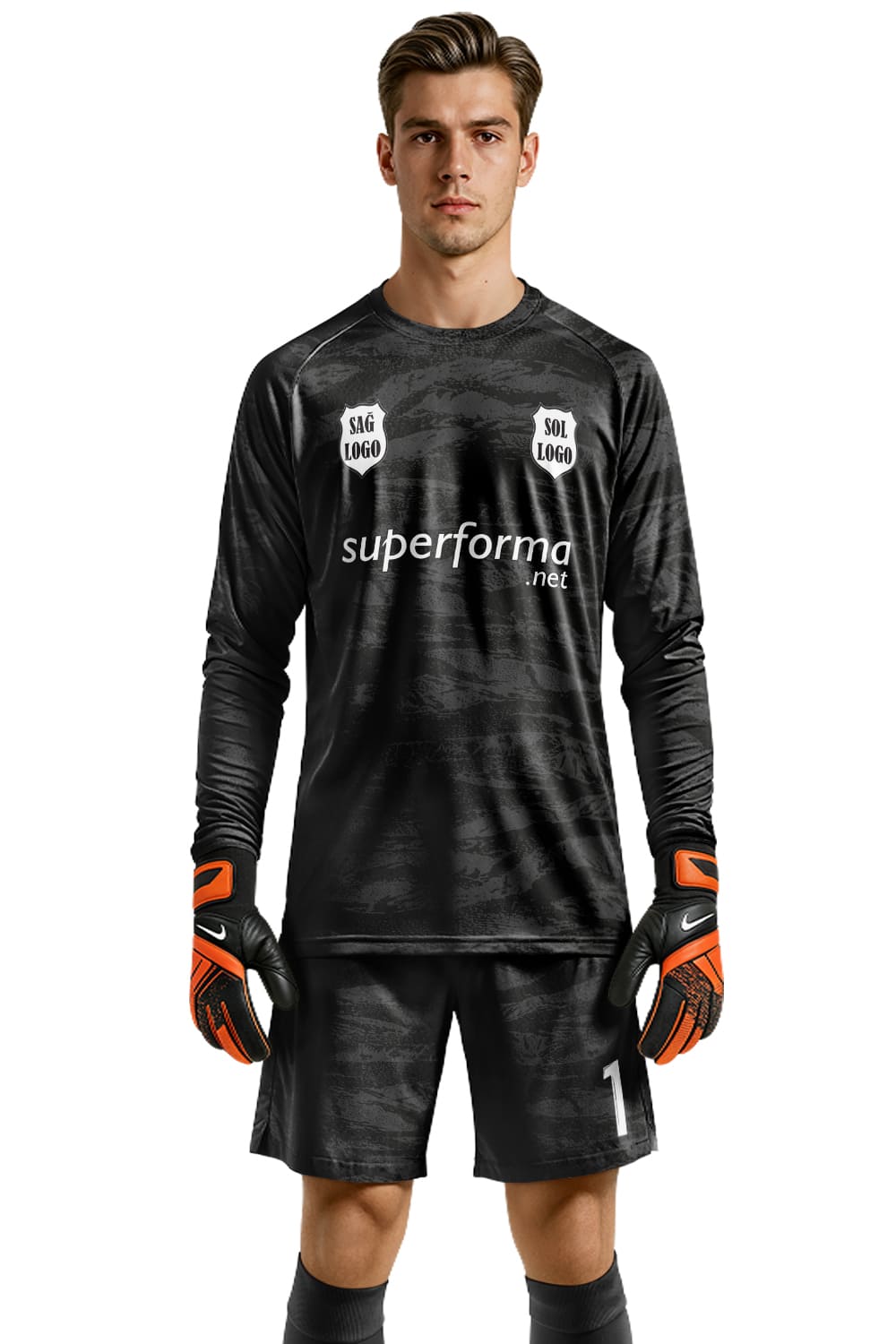 Kara Panter Kaleci Forması - Forma Yap