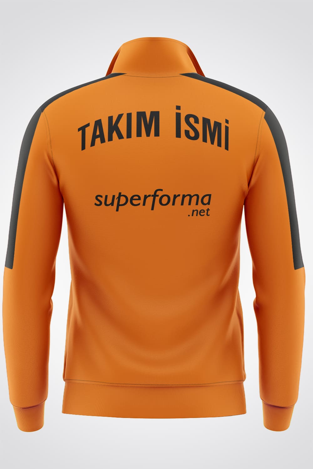 Turuncu Siyah Eşofman - Forma Yap