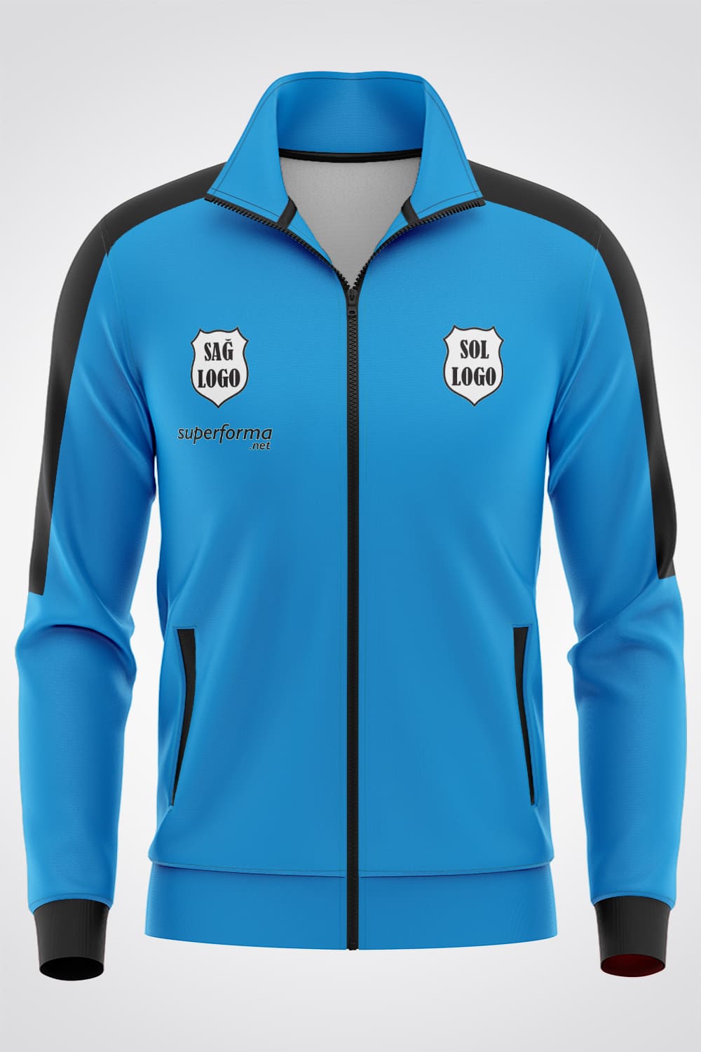 Mavi Siyah Eşofman - Forma Yap