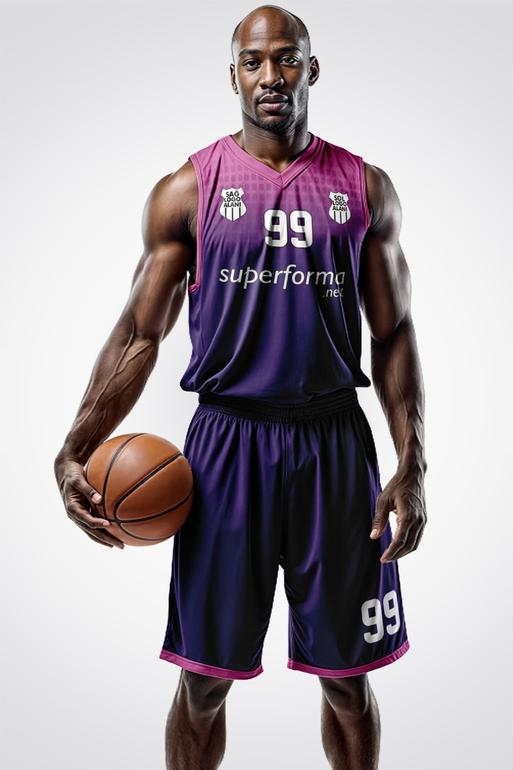 Asimetrik Matrix Basketbol Forma - Forma Yap