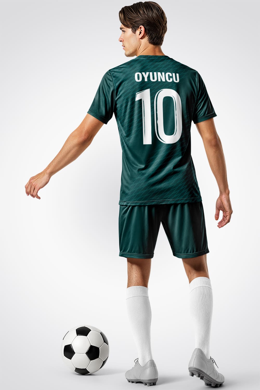 Yeşil Klasik Halı Saha Forma - Forma Yap