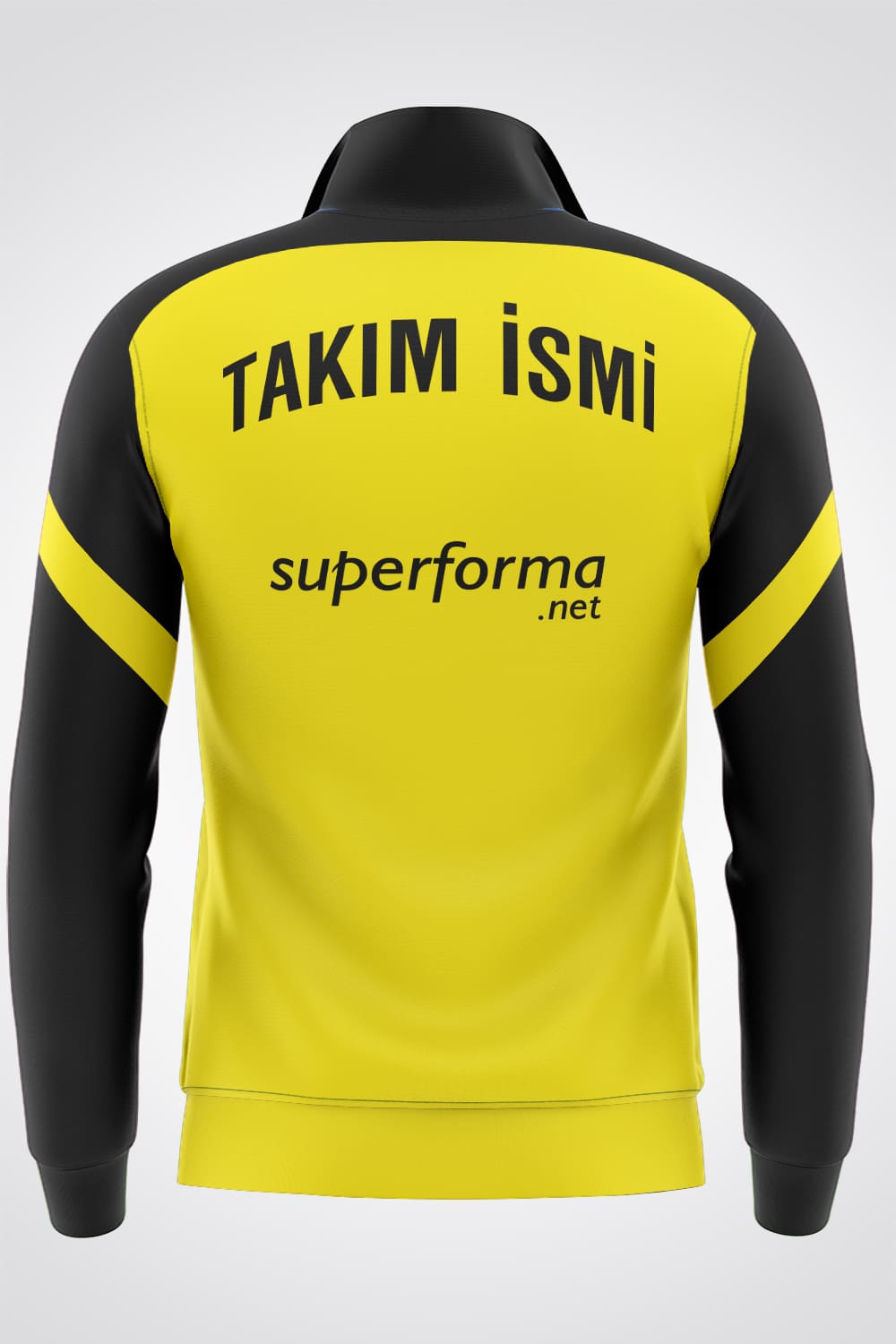 Sarı Siyah Eşofman - Forma Yap